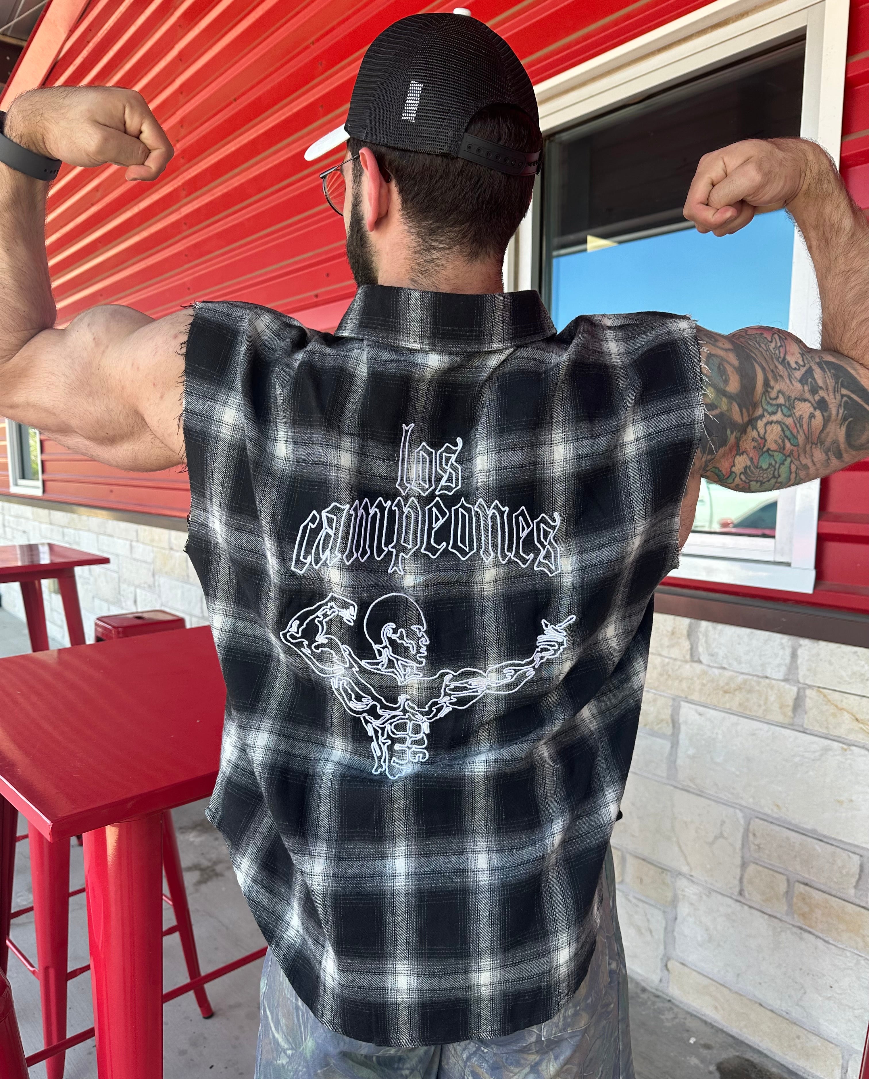 Sleeveless Flannel