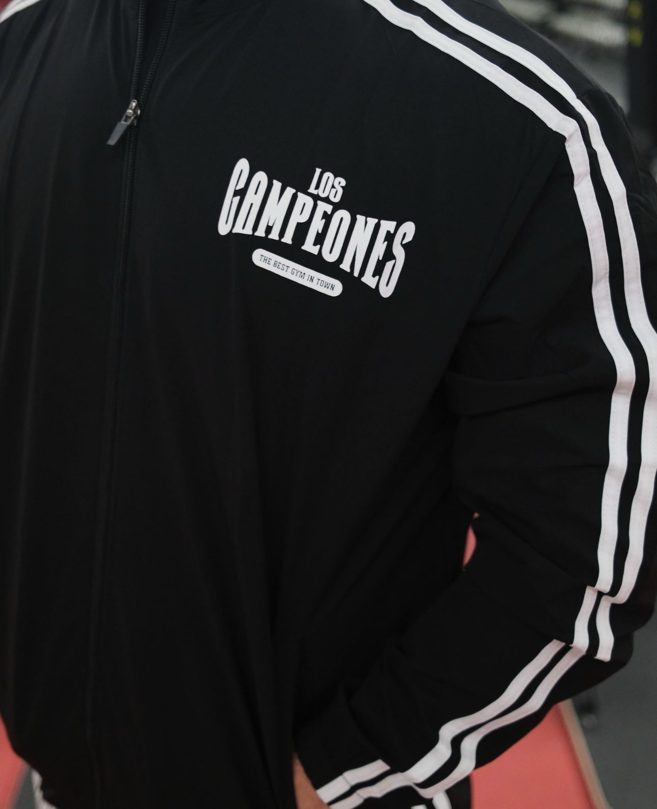 Champion Track Jacket – Los Campeones Gym Austin